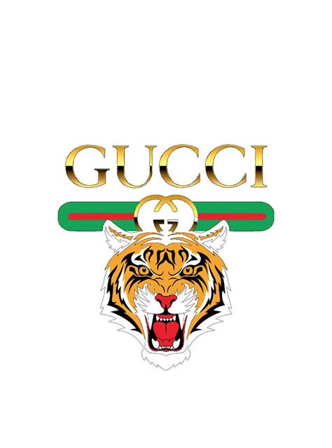 gucci logo tiger|Gucci tiger art.